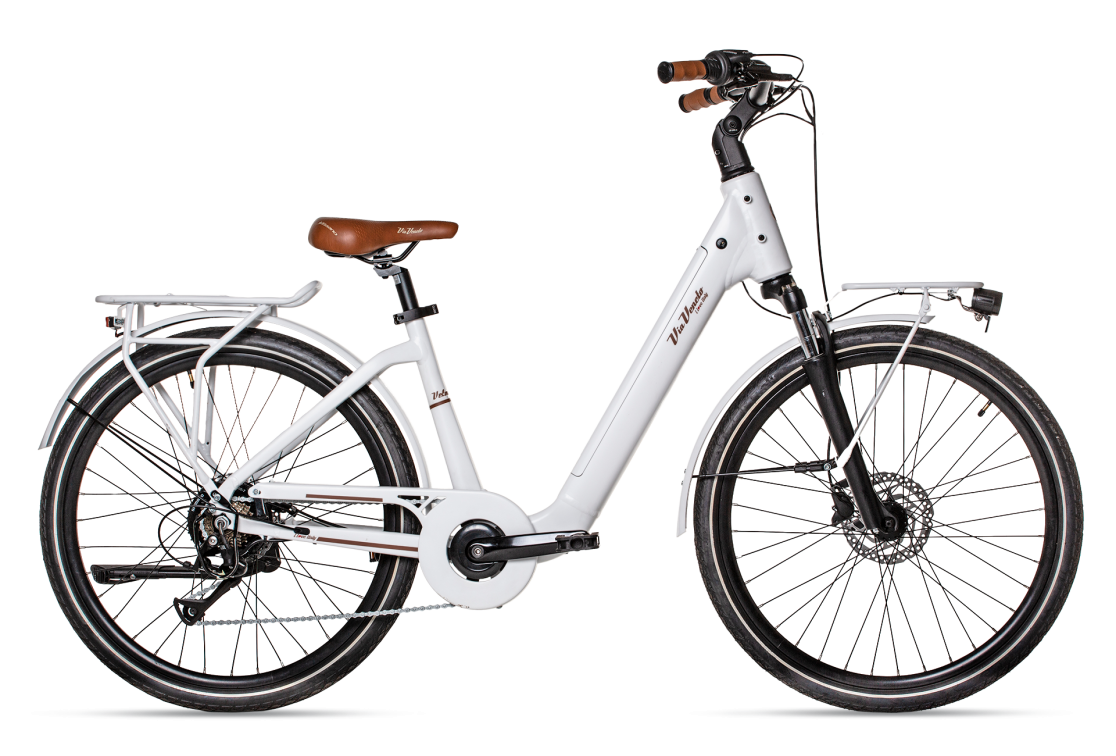 Bici con pedalata assistita da donna Amata E-bike Lady – Via Veneto